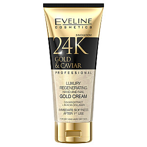 EVELINE 24K Gold Caviar regenerujący krem do rąk i paznokci 100ml