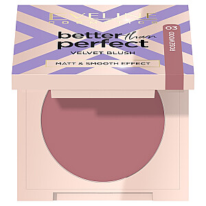 EVELINE Better Than Perfect Velvet Blush róż prasowany 03