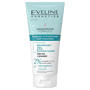 EVELINE Deep Cleansing пилинг-гель для умывания лица 150мл