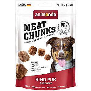 ANIMONDA Meat Chunks Beef - dog treat - 60g