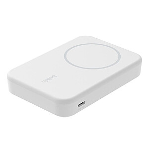 Powerbank с подставкой 8000мАч Qi2 MagSafe White