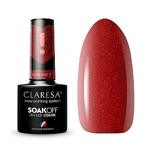 Лак гибридный CLARESA Soak Off UV/LED Kiss Me 7 5г