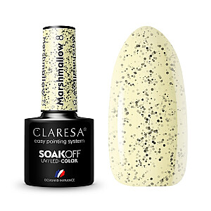 Лак гибридный CLARESA Soak Off UV/LED Marshmallow 8 5г