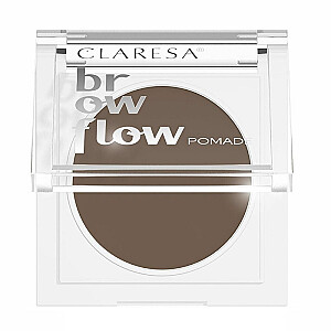 CLARESA Brow Flow Medium Коричневая помада для бровей 3,5г