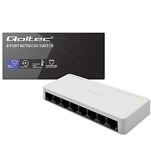SWITCH przełącznik sieciowy 8 x port RJ45 | 100Mbps | Fast       Ethernet | LAN 
