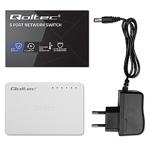 SWITCH przełącznik sieciowy 5 x port RJ45 | 1000Mbps | Fast      Ethernet | LAN 