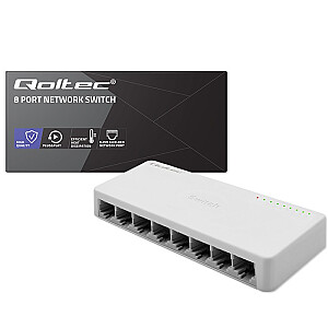 SWITCH przełącznik sieciowy 8 x port RJ45 | 1000Mbps | Fast      Ethernet | LAN 