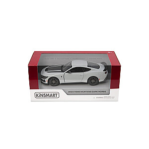 KINSMART Automobilio modelis 2024 Ford Mustang Dark Horse, scale 1:38