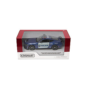 KINSMART Automobilio modelis 2024 Ford Mustang Dark Horse (Police/Firefighter), scale 1:38