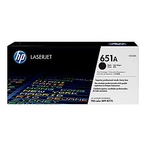 HP Cartridge No 651 HP651 HP 651 Black Schwarz (CE340A)