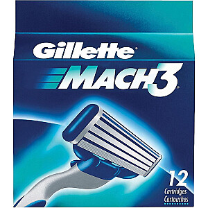 Насадки для бритвы Gillette Mach3 12 шт.