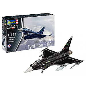 Пластиковая модель самолета Eurofighter Typhoon RAF 1/144.