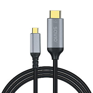 Кабель USB-C — HDMI v2.0b, 3 м, медь CL-184