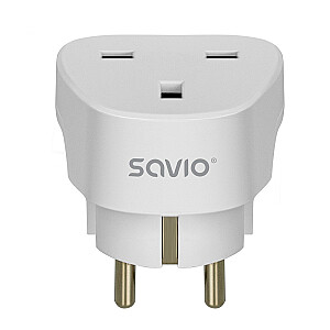 Adapter podróżny, gniazdo UK wtyk EU AP-02