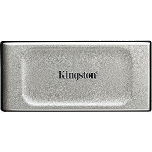 Внешний твердотельный накопитель Kingston XS2000 4 ТБ, черный и серебристый (SXS2000/4000G)