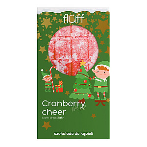 Шоколад для ванны FLUFF Cranberry Cheer 160г