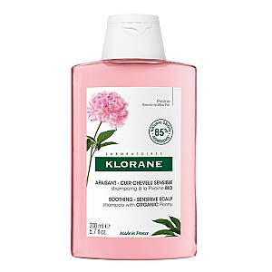 KLORANE Soothing Shampoo мягкий шампунь для волос с пионом 200мл