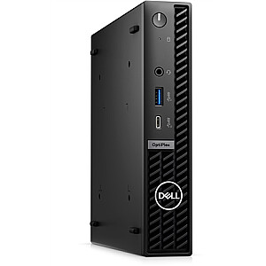 Dell OptiPlex | 7020 | Darbalaukis | Mikro | Intel Core i3 | i3-14100T | Vidinė atmintis 8 GB | DDR5 ne ECC | Kietojo kūno disko talpa 512 GB | Klaviatūros kalba Nėra klaviatūros | Windows 11 Pro | Garantija 36 mėn.