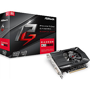 „ASRock Radeon RX 550 Phantom Gaming“ 4 GB GDDR5 vaizdo plokštė (PHANTOM GR RX550 4G)