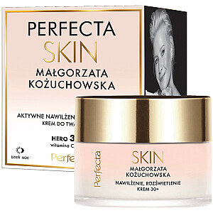 PERFECTA Skin Małgorzata Kożuchowska krem do twarzy nawilżająco-rozświetlający na dzień i na noc 30+ 50ml