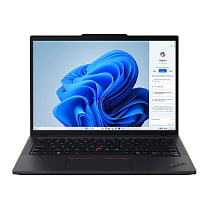 Lenovo ThinkPad T14 | Black | 14 " | IPS | Touchscreen | WUXGA | 1920 x 1200 pixels | Anti-glare | Intel Core U5 | 125U | 16 GB | SO-DIMM DDR5 | Solid-state drive capacity 512 GB | Intel Graphics | Windows 11 Pro | 802.11ax | Bluetooth version 5.3 |