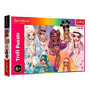 Dėlionė TREFL MGA Rainbow aukšta 160 vnt. 6+ T15415