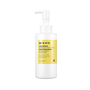 MIZON Vita Lemon Sparkling Peeling Gel Moistruzing &amp; Glow Skin сверкающий пилинг для лица Лимон 145г