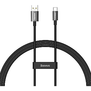 „Baseus Superior“ serijos USB–USB-C, 65 W, 2 m (juoda)