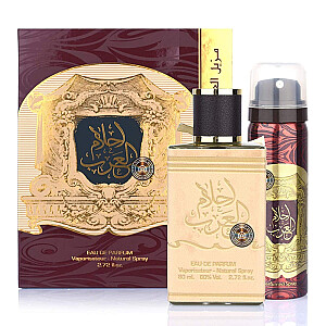 SET ARD AL ZAAFARAN Ahlam Al Arab EDP spray 80ml + DEO spray 50ml