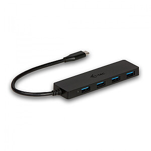 i-tec USB-C Slim пассивный концентратор 4x USB 3.0 для подключения USB-A/USB-C