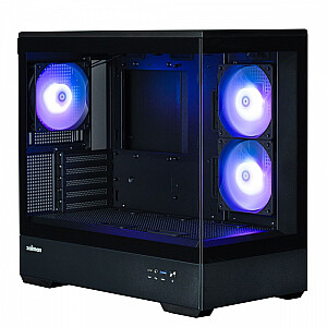 P30 V2 MicroATX Mini Tower 3 вентилятораКорпус RGB BL 