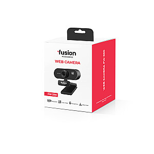 Fusion FW-200 WEB-камера USB 2.0 | 2160p | HD микрофон| черный