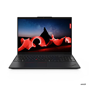 Lenovo ThinkPad L16 | Black | 16 " | IPS | WUXGA | 1920 x 1200 pixels | Anti-glare | AMD Ryzen 5 PRO | 7535U | 16 GB | SO-DIMM DDR5 | Solid-state drive capacity 512 GB | AMD Radeon 660M Graphics | Windows 11 Pro | 802.11ax | Bluetooth version 5.3 | 