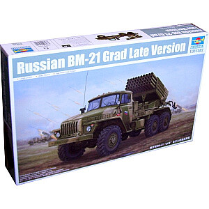 TRUMPETER Russian BM-21 hail mal a-1 lat