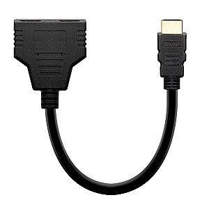 HDMI (M) - Разветвитель HDMI (Z) x 2, AK-77