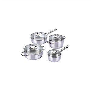 CATA | Cookware set | SET PROFESSIONAL | 4 | 16/20/24/24 cm | Stainless steel