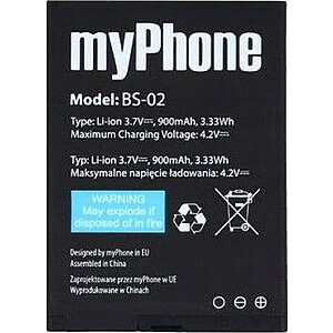 Аккумулятор MyPhone 1075 / HALO 2 900 мАч BS-02