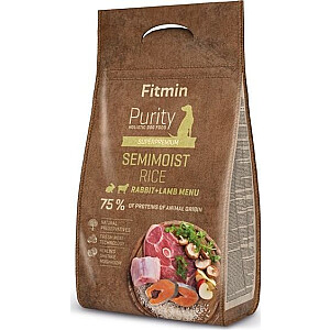 Fitmin Purity dog Рис полувлажный Кролик и ягненок 0,8 кг