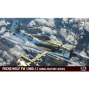 Model plastikowy Fw 190 D11 Sorau Factory Series 1/72