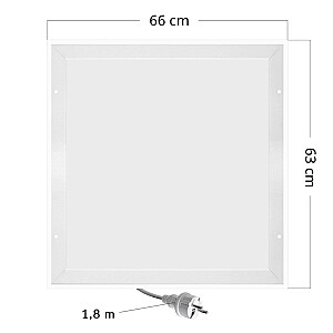 Светодиодный инфракрасный излучатель Cronos Graphene CGL-420TP 420 Вт белый светодиод с термостатом