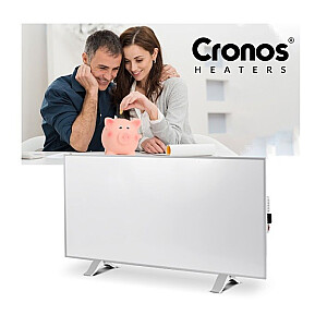 Инфракрасный обогреватель Cronos Synthelith Pro CRP-770TWP 770 Вт, серый, с WiFi и пультом дистанционного управления