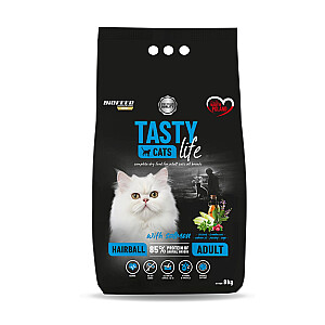 BIOFEED Tasty Cats Life Hairball Salmon - сухой корм для кошек - 8 кг