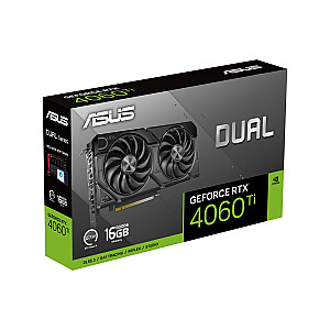 ASUS Dual-RTX4060TI-16G-EVO NVIDIA GeForce RTX4060Ti 16 ГБ GDDR6