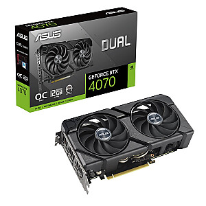 ASUS DUAL-RTX4070-O12GD6-EVO NVIDIA GeForce RTX 4070 12 ГБ GDDR6