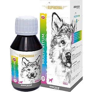 BIOFEED Euphoria Multi-Vitum Dog - dog vitamins - 100ml