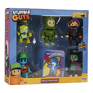 STUMBLE GUYS S2 MINI ACTION FIGURES - 6 PACK DELUXE BOX VER.A