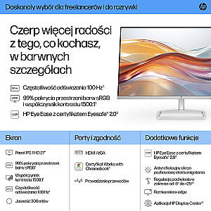 HP S5 527sf 27 colių IPS FHD