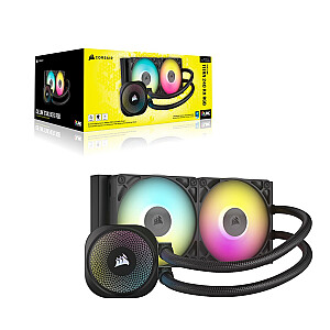 Процессор Corsair iCUE LINK TITAN RX RGB, комплексное жидкостное охлаждение 12 см, черный 1 шт.