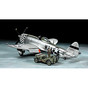 Model plastikowy P-47D Thunderbolt Bubbletop + 1/4-Ton 4x4