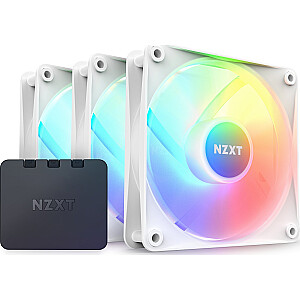 Wentylator Nzxt F120 RGB Core 3-pack + Hub (RF-C12TF-W1)